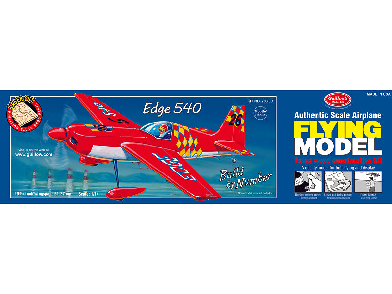 Guillows Edge 540 Flying Model