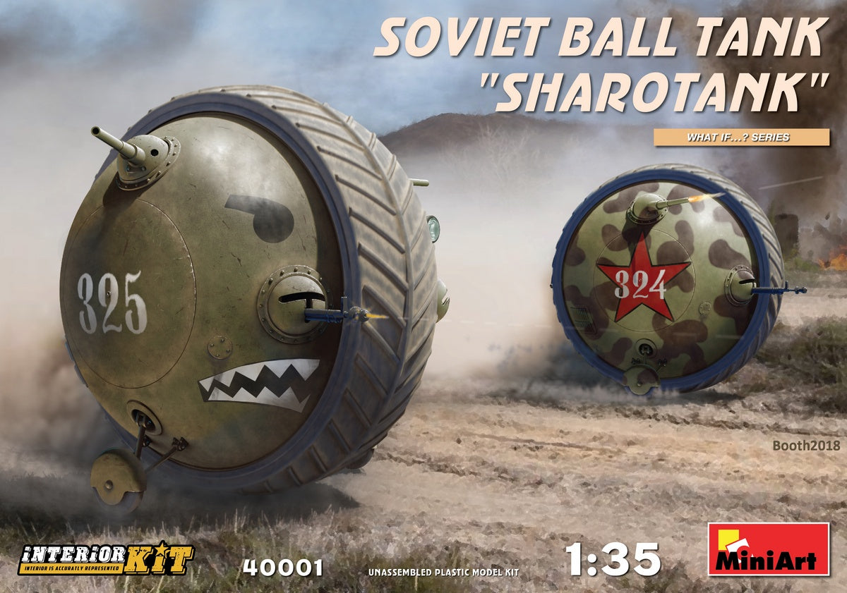 Miniart 1:35 Soviet Ball Tank "Sharotank" Interior Kit