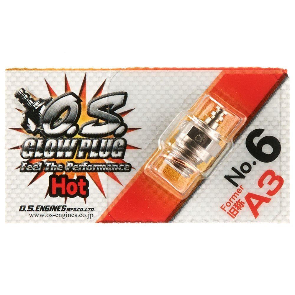 Os No.A3 (No. 6) Glow Plug (Air Hot)