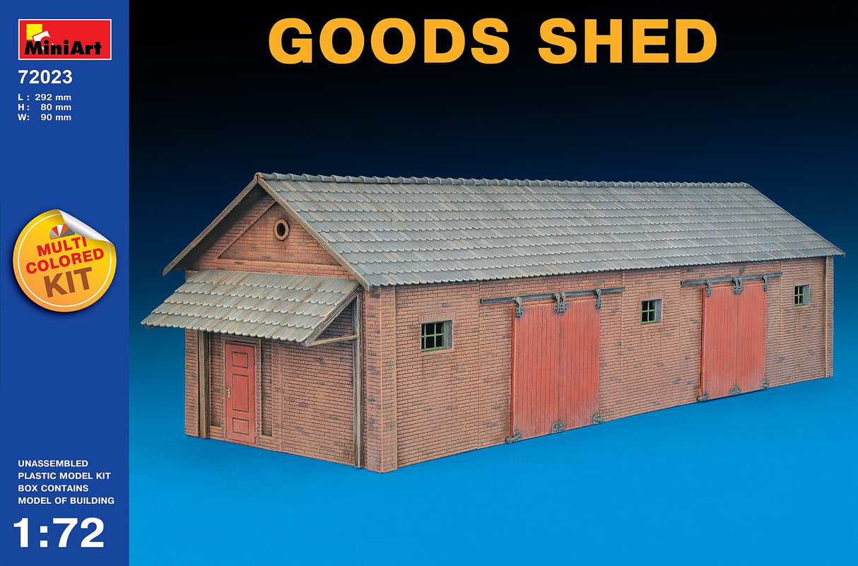Miniart 1:72 Goods Shed
