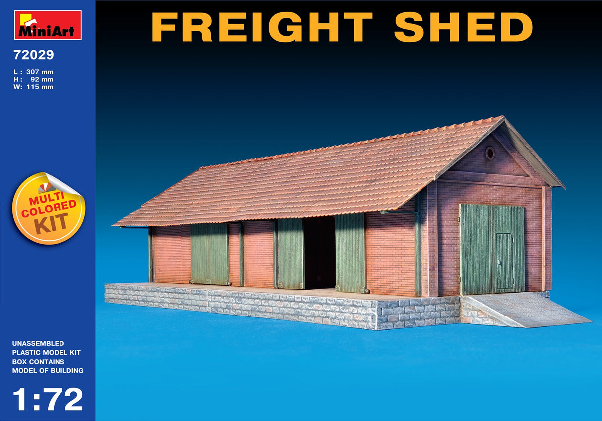 Miniart 1:72 Freight Shed