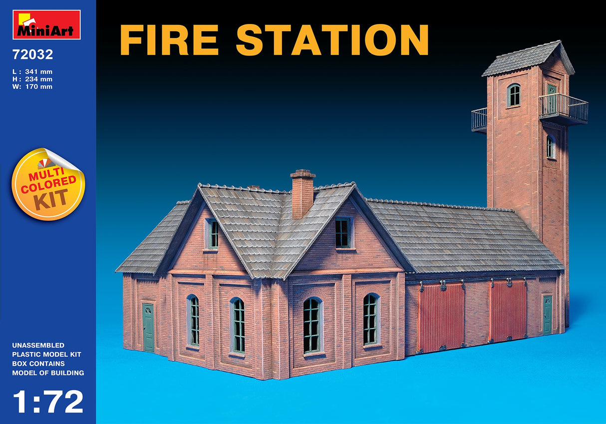 Miniart 1:72 Fire Station