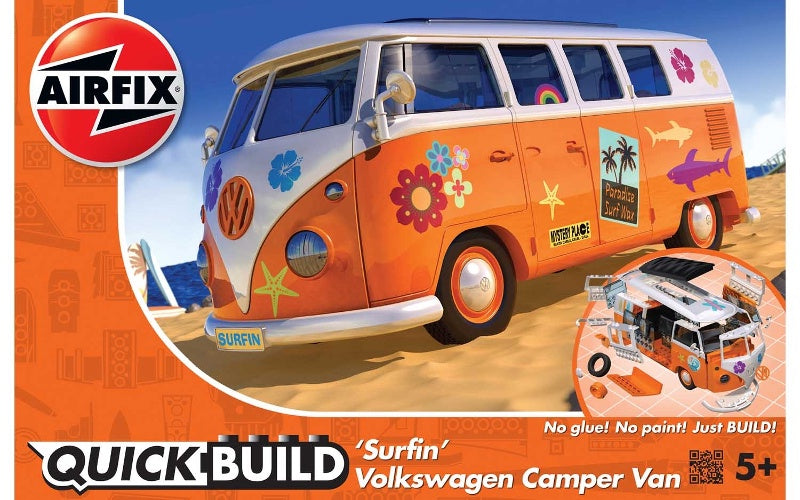 Airfix VW Camper Van Surfing Quickbuild