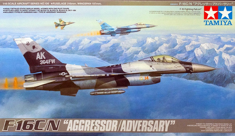 Tamiya 1:48 F-16C/N "Aggressor/Adversary"