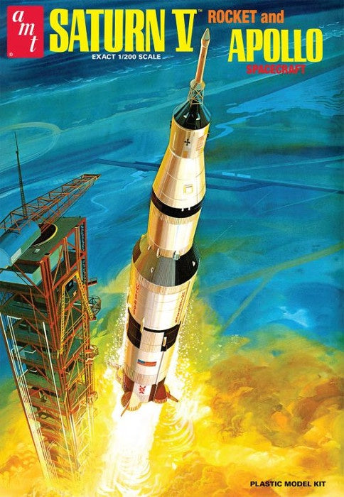 AMT 1:200 Saturn V Rocket Kit