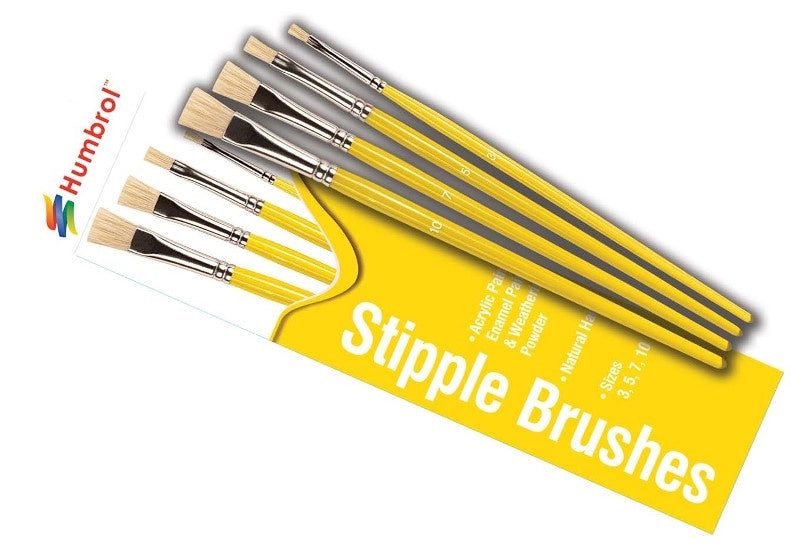 Humbrol Stipple Brush Set