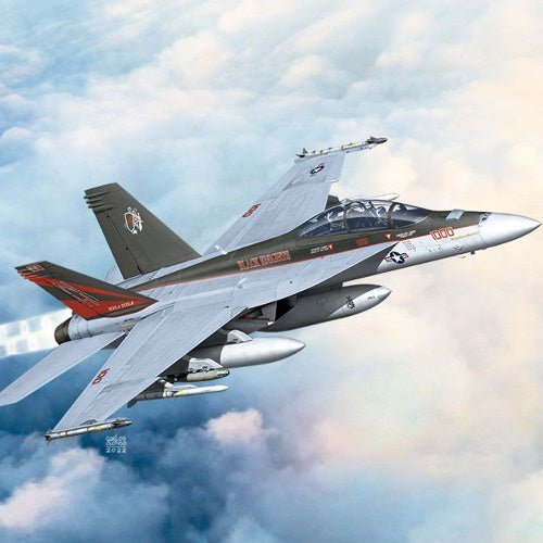 Academy 1:72 USN F/A-18F VFA-154 Black Knights