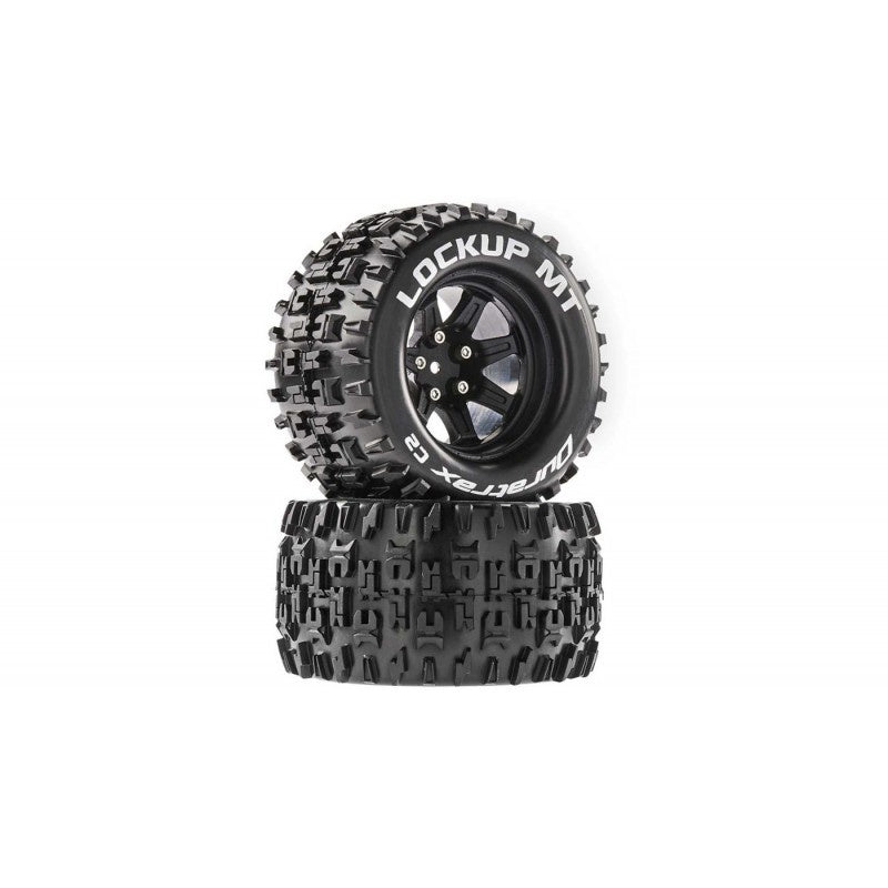 Duratrax 2.8 Mounted Lockup MT 14mm Hex (Granite 4x4)