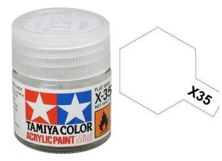 Tamiya X35 Acrylic 10ml Semi Gloss Clear