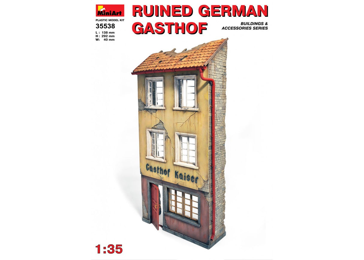 Miniart 1:35 Ruined German Gasthof