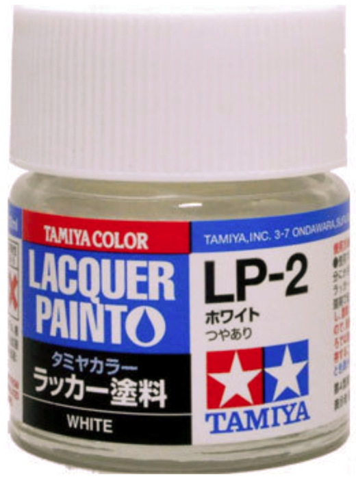 Tamiya Lacquer LP-2 Gloss White