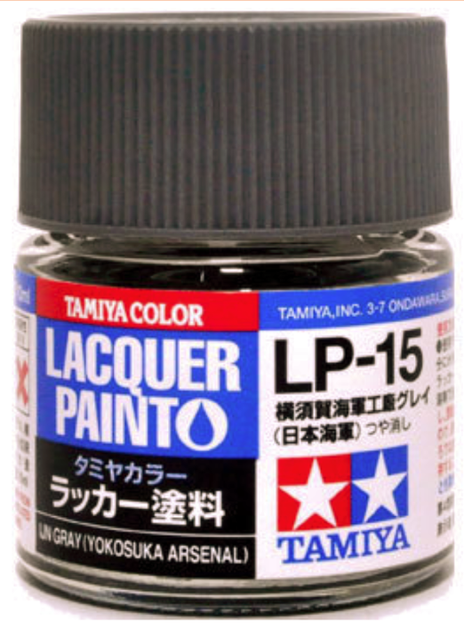 Tamiya Lacquer LP-15 IJN Grey Yokosuka