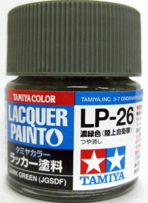 Tamiya Lacquer LP-26 Dark Green (JGSDF)