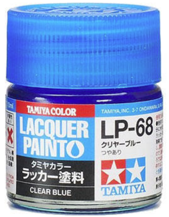 Tamiya Lacquer LP-68 Clear Blue