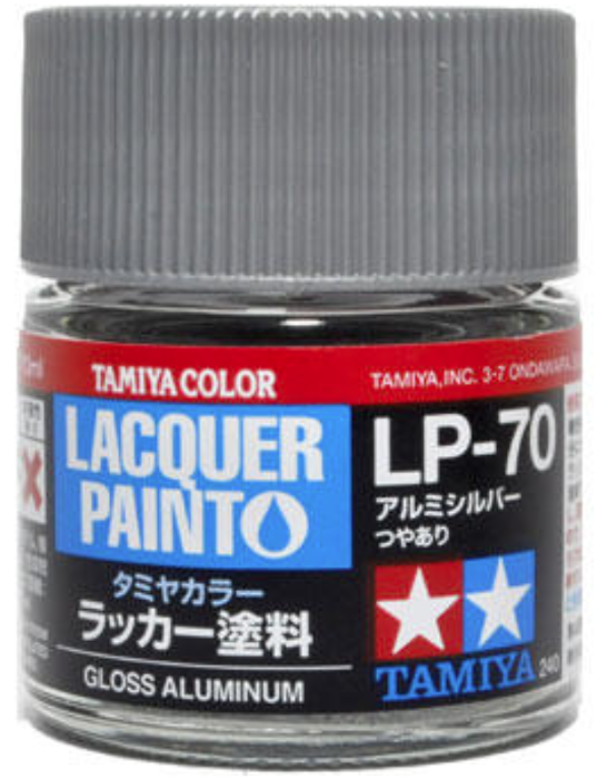 Tamiya lacquer LP-70 Gloss Aluminium