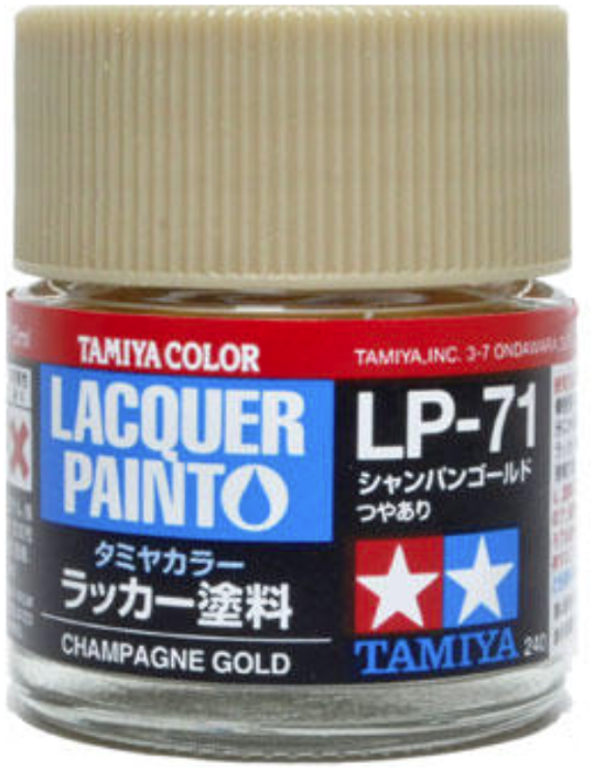 Tamiya Lacquer LP-71 Champagne Gold