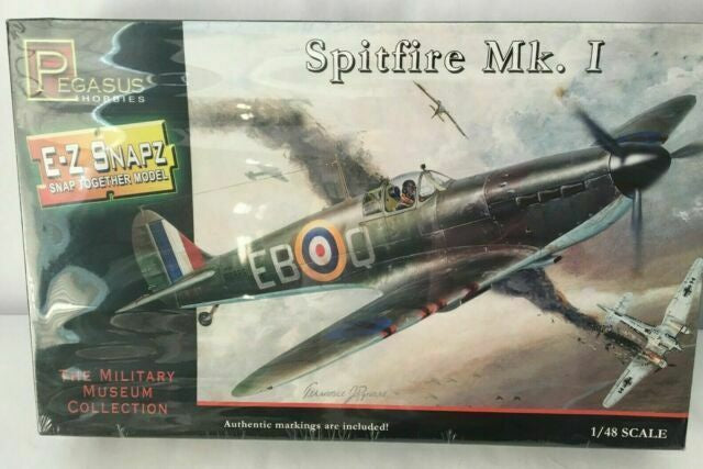Pegasus 1:48 E-Z Snapz Spitfire MK.1