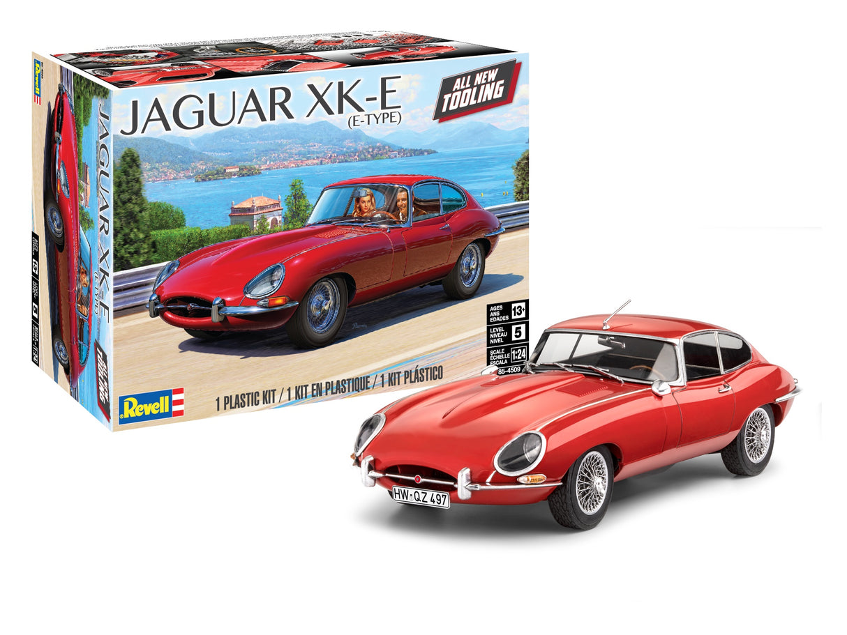 Revell 1:24 Jaguar E-Type Coupe