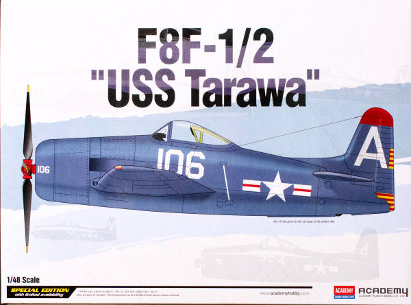 Academy 1:48 F8F-1/2 USS Tarawa