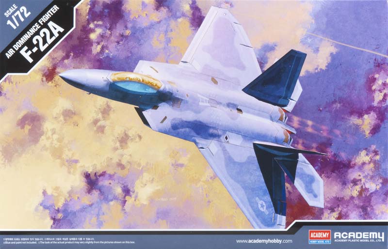 Academy 1:72 F-22A Air Dominance Fighter