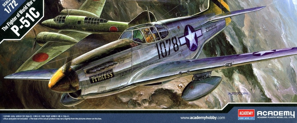 Academy 1:72 P-51C Mustang