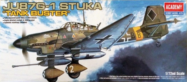 Academy 1:72 Junkers JU87 G-1 Tank Buster