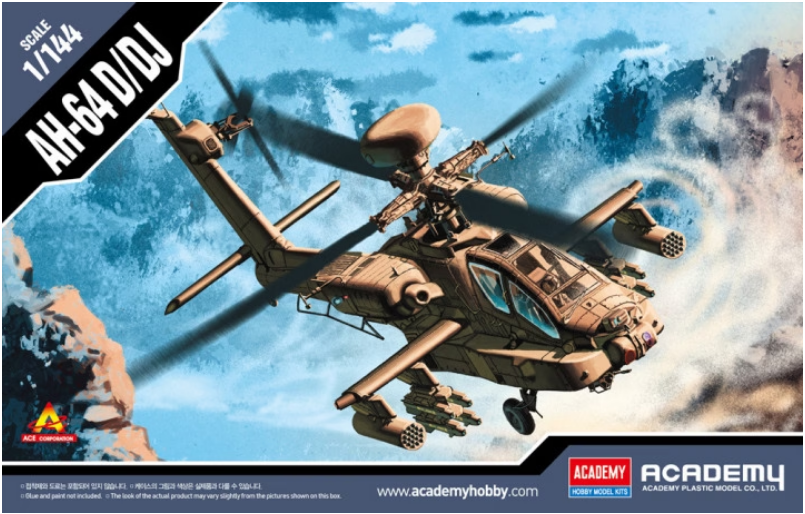 Academy 1:144 AH-64D/DJ