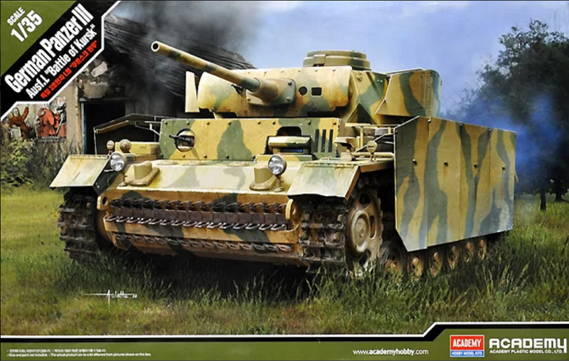 Academy 1:35 Panzer III Ausf. L Battle of Kursk