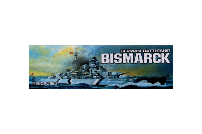 Academy 1:350 Bismarck German Battleship