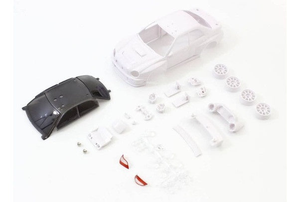 Kyosho Audi R8 LMS 2015 White body set (w/Wheels)