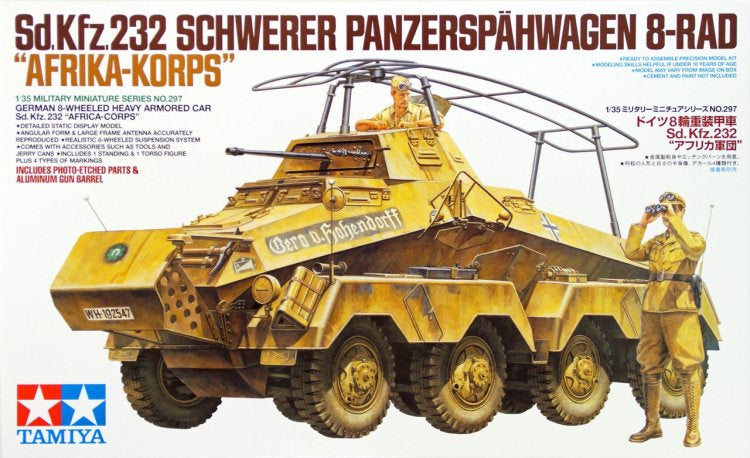 Tamiya 1:35 Sd.Kfz.232 Schwerer Panzerspahwagen 8-RAD
