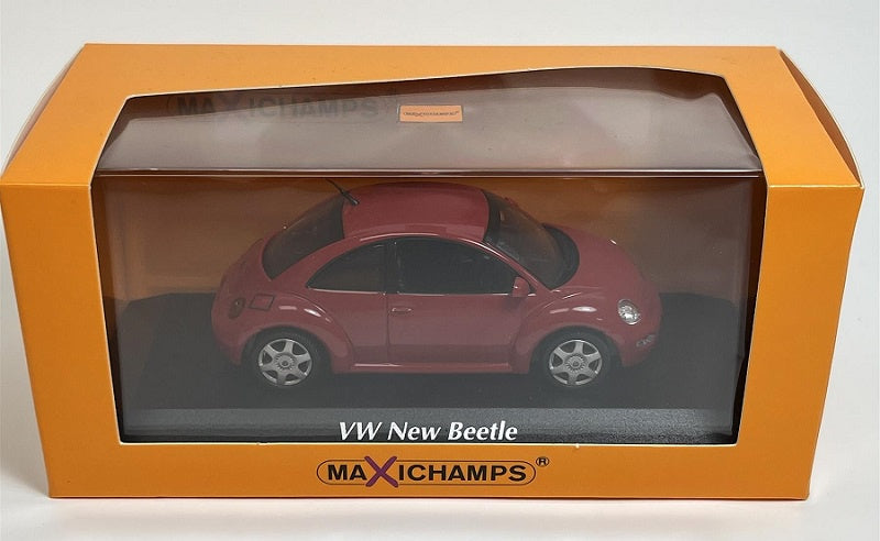 MC 1:43 1998 VW New Beetle Red