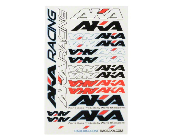 AKA AKA Sponsor Decal Sheet (L)