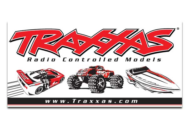 Traxxas 9908 - Traxxas racing banner