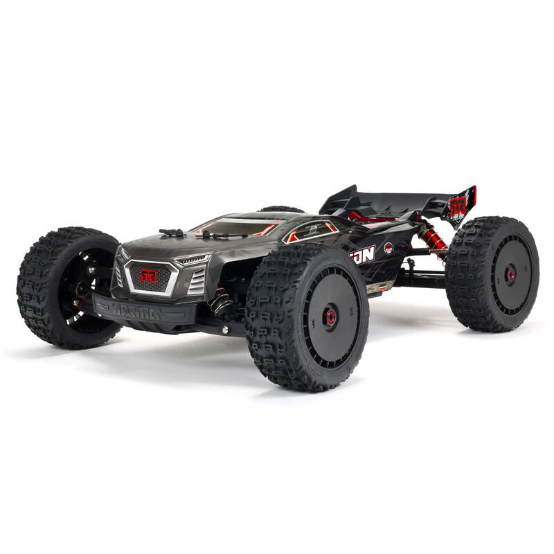 Arrma Kraton 8S BLX EXB Brushless RTR 1/5 4WD Monster Truck (Black) w/DX3  Radio, Smart ESC & AVC