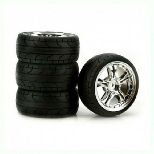 Duratrax Stinger Wheels, ST Radials (4)