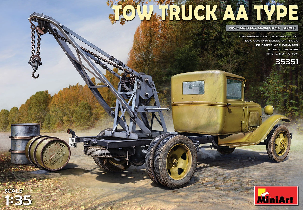 Miniart 1:35 Tow Truck AA Type
