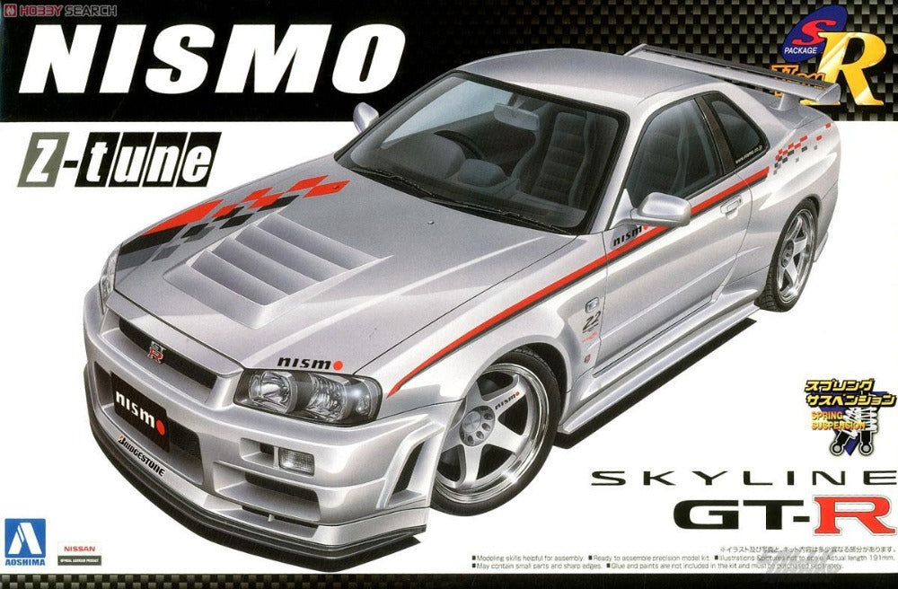Aoshima 1:24 GT-R R34 Nismo Z-Tune
