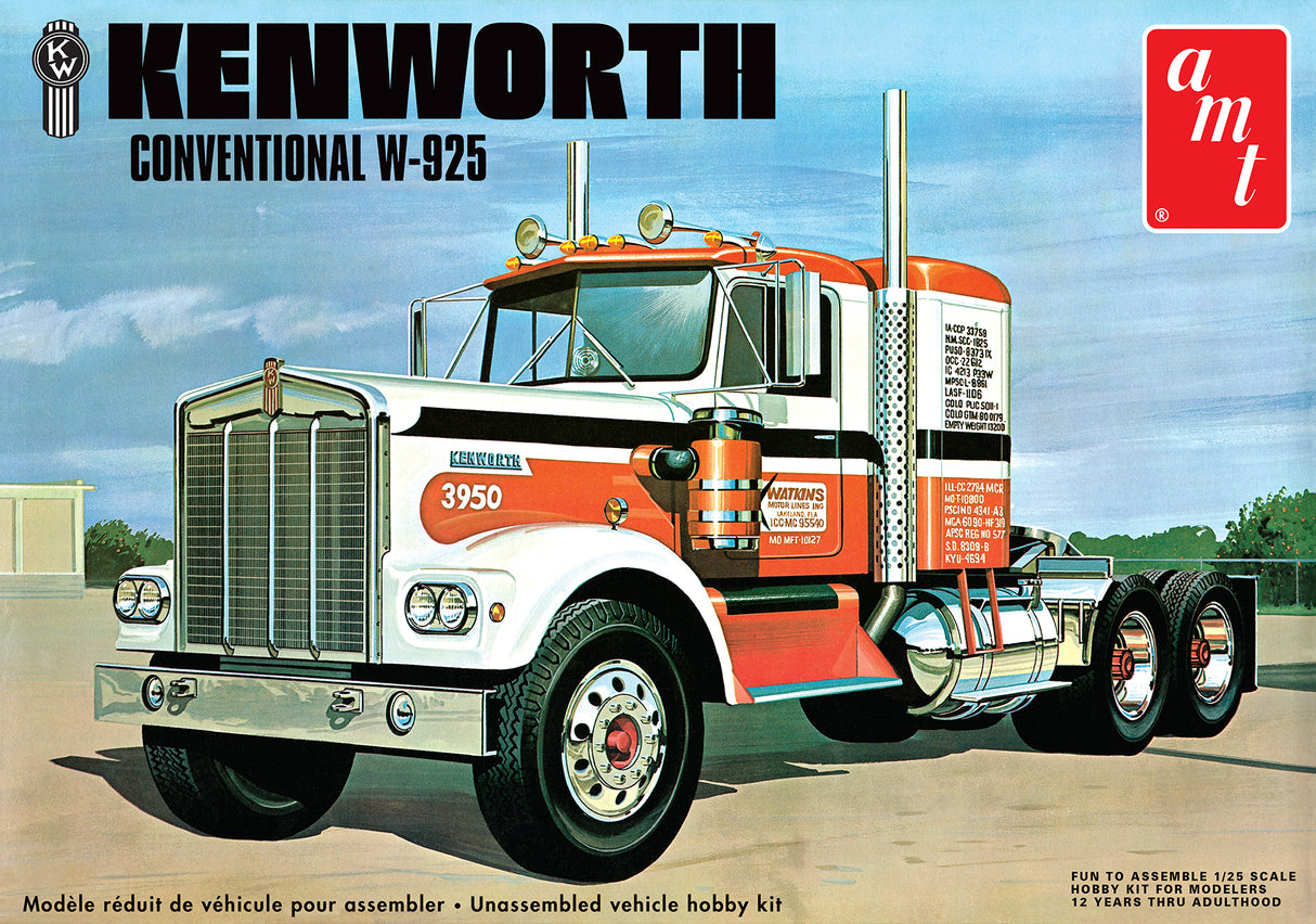 AMT 1:25 Kenworth Conventional W925