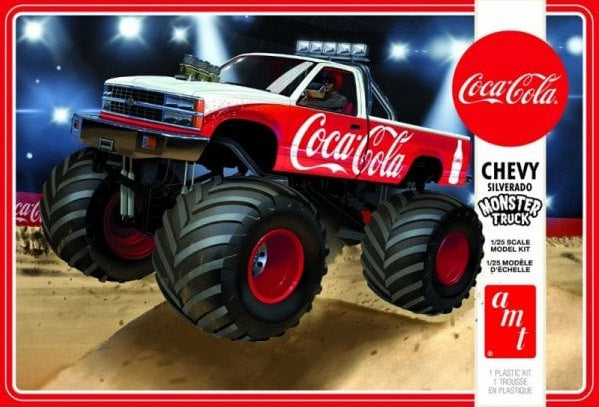 AMT 1:25 1988 Chevy Silverado Monster Truck Coca-Cola