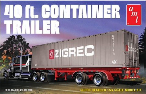AMT 1:24 40FT Container Trailer