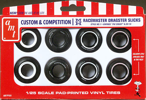 AMT1:25 Drag Slick Tyre Pack (8)