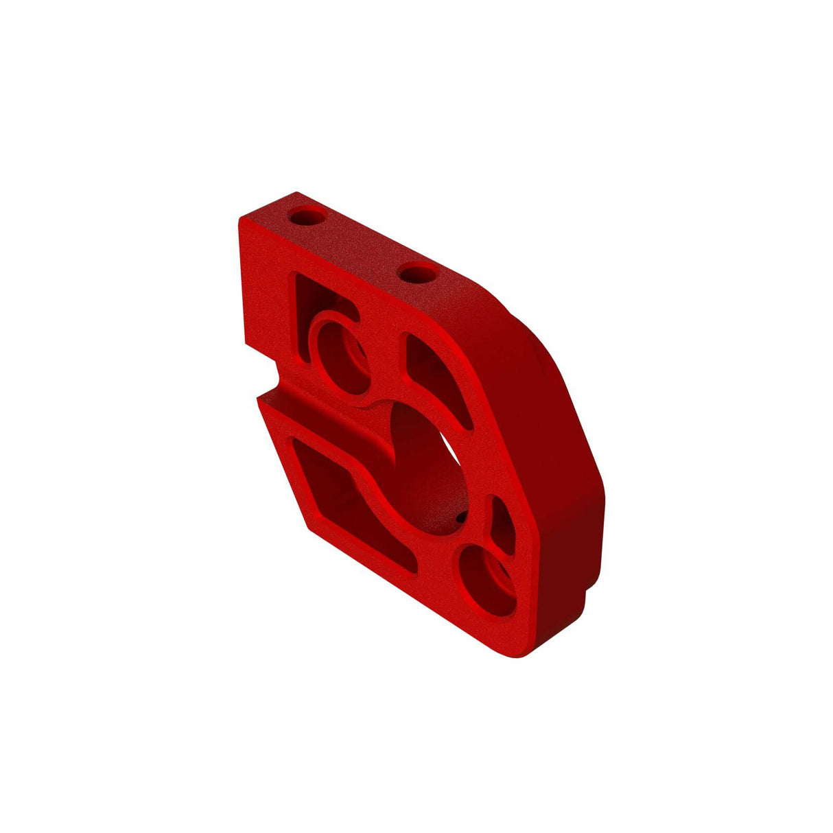 Aluminum Motor Plate (Red) Suits 8S Kraton by ARRMA