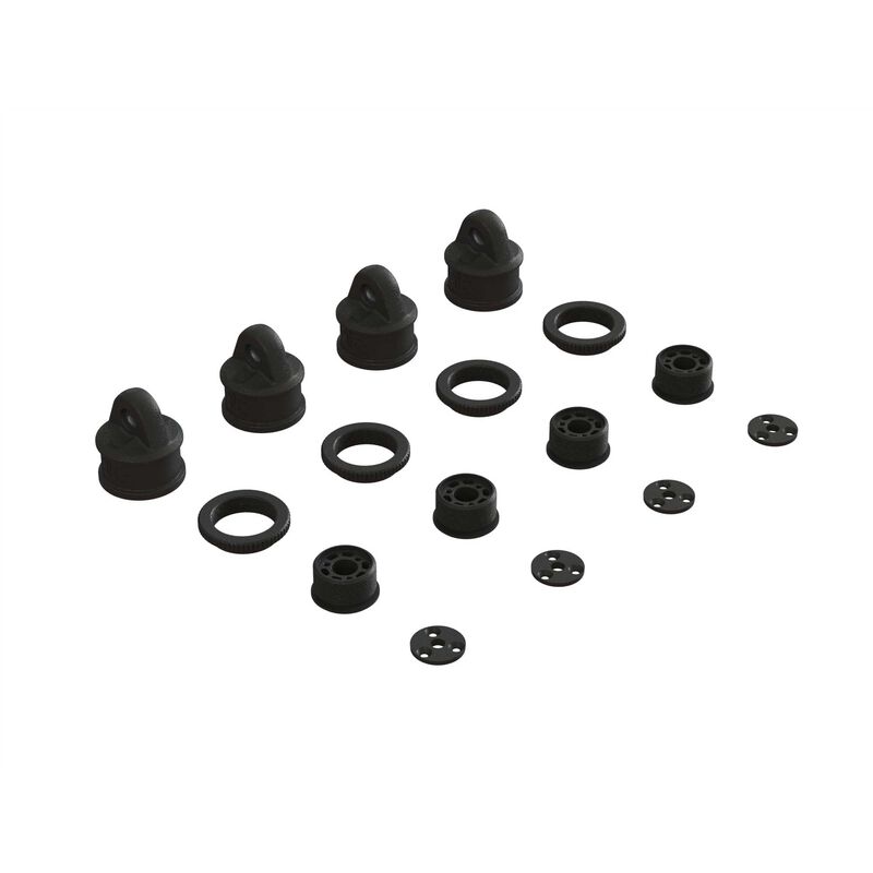Shock Cap, Collar & Cartridge Set 8S Kraton by ARRMA