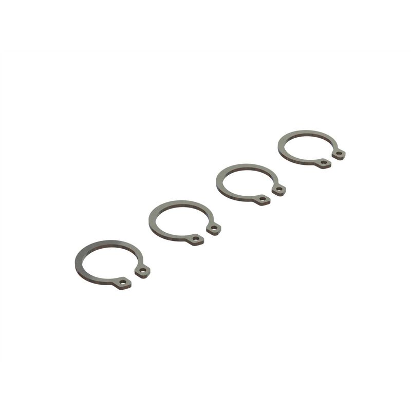 C Clip 15mm (4) (DIFF Circlip 8S ARRMA)