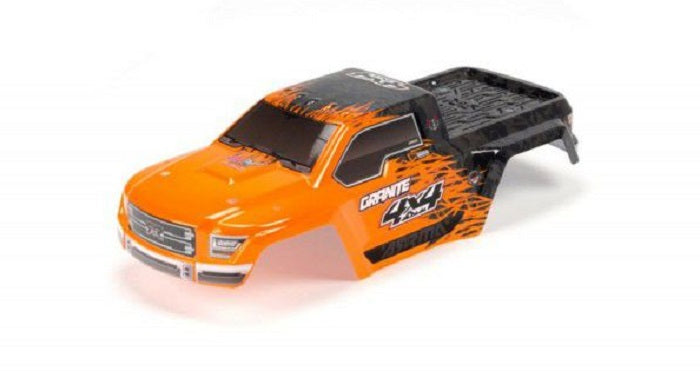 AR402208 Body Painted/Decal Orange GRANITE 4x4 BLX by ARRMA