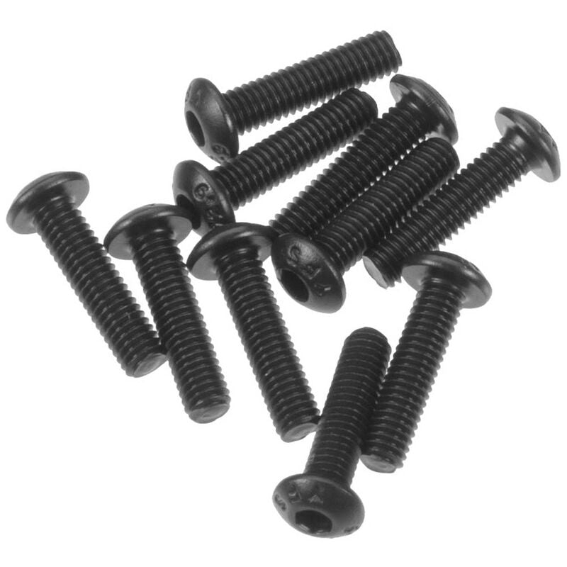AR721312 Button Head Screw 3.x12mm (10) by ARRMA