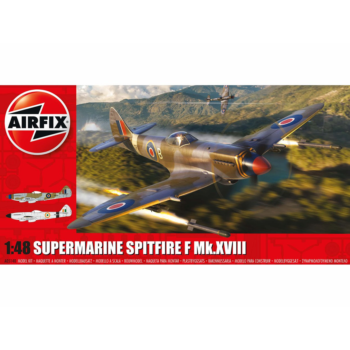 Airfix 1:48 Supermarine Spitfire F Mk.XVIII