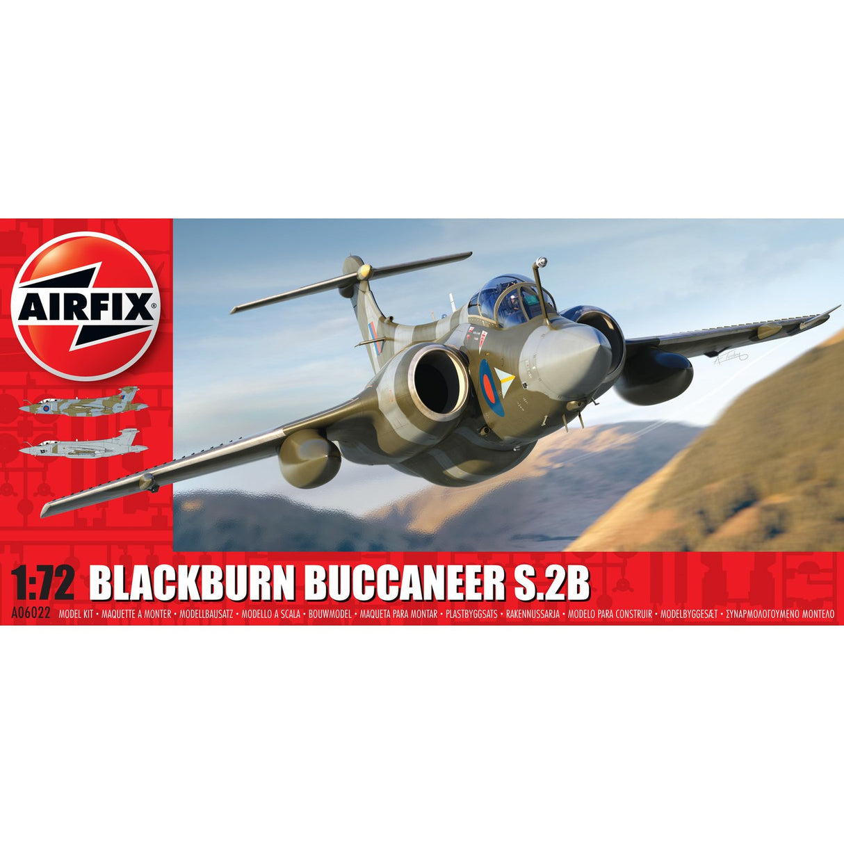 Airfix 1:72 Blackburn Buccaneer S.2B