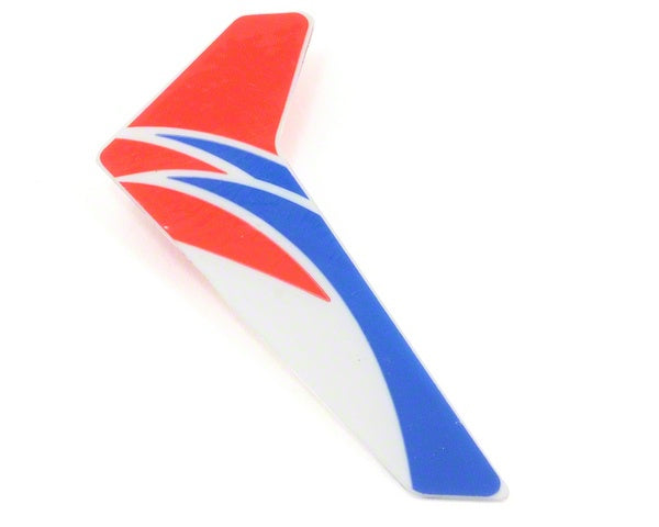 Blade mCP X Red Vertical Fin with Decal